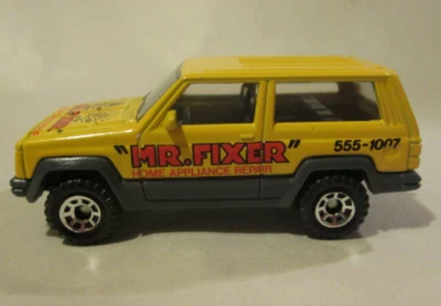 1986 Matchbox Jeep Cherokee Mr. Fixer Home Appliance Repair 1:58 (Mint) - Image 1 of 4