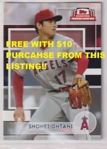 2022 Topps International Trading Card Day Baseball 1-30 FREE SHOHEI OHTANI W/$10