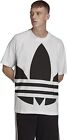 New Mens M Medium Adidas Originals White Black Bg Trefoil Tee 3 Stripes T Shirt