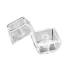 Customized XDA Fully Transparent Non Engraved Keycap Thickness 1.7mm PC Material