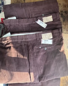 Vintage (vor 1993) Herren Cordhose - Neu mit Etikett - 46" B x 29" Innen - Opas - Bild 1 von 6