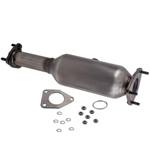 1x Catalytic Converter & Installation screw set & gasket for Honda Accord 2.4L - Picture 1 of 21