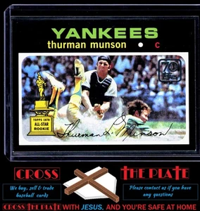 2021 Topps Double Headers Thurman Munson New York Yankees #TDH-20 - Picture 1 of 2
