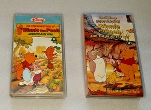 Vintage: Winnie The Pooh: Hundred Acre Hero & Blustery Day (VHS) - Picture 1 of 3