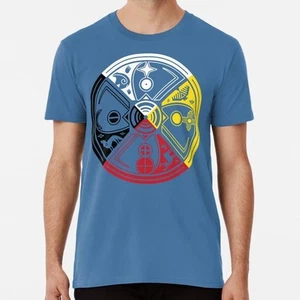 Sacred Hoop Medicine Wheel Size S to 5XL Made in the USA T-Shirt - Picture 1 of 1
