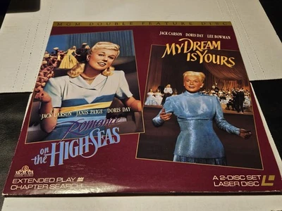 Romance On The High Seas and My Dream Is Yours Double Feature Laser Disc Video - Image 1 of 2