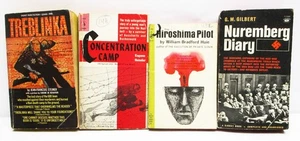 Nuremberg Diary / Treblinka / The Hiroshima Pilot / Concentration Camp - PB SET - Bild 1 von 11