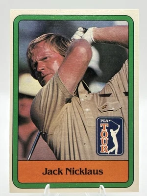 Donruss Jack Nicklaus #13 PGA Tour RC 1981 (limpio y crudo) estado fuerte casi nuevo Foto 1 de 2