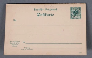 MayfairStamps Germany Overprint German New Guinea Numeric 5 Pfennig Stationery C - Picture 1 of 2