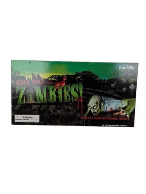 Archie McPhee Oh NO Zombies Board Game Spooky Halloween Fun Complete - Image 1 of 4