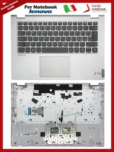 Tastiera con Top Case LENOVO IdeaPad C340-14IWL C340-14API C340-14IML (Silver) - Photo 1/1
