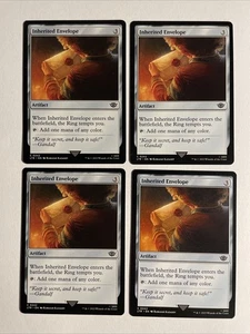 4x Mtg Lord Of The Rings Inherited Envelope NM Magic The Gathering - Bild 1 von 2