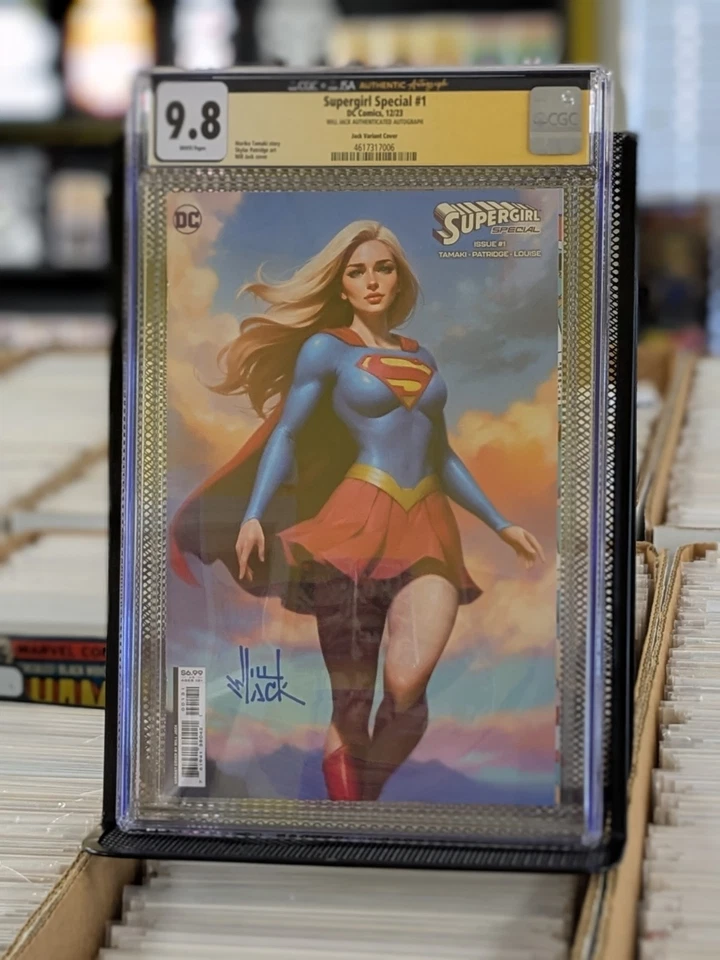 Supergirl Special #1 Will JACK SIGNED CGC 9.8 - Image 1 of 1