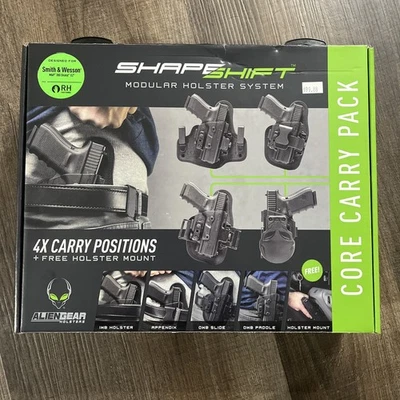 ALIEN GEAR SHAPESHIFT CORE CARRY PACK RH S&W M&P 380 SHIELD EZ IN BOX!! - Image 1 of 4