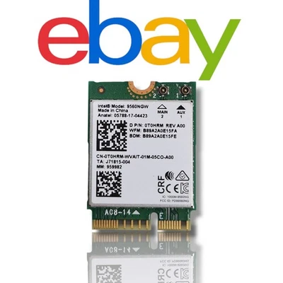 Scheda WLAN Intel Wireless-AC 9560NGW | M.2 NGFF | Bluetooth | Usato #W219 - Bild 1 von 2