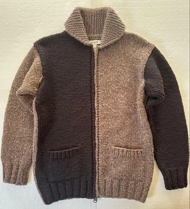 Kanata x Nonnative Zip Cowichan Knit Made in Canada Brown x Terracotta Size FREE - Bild 1 von 24