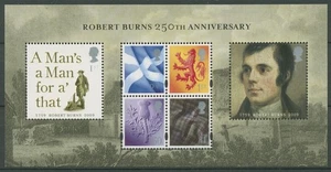Großbritannien 2009 250. Geb. Robert Burnes Dichter Block 48 postfrisch (C42035) - Bild 1 von 1