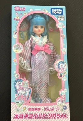 Muñeca Takara Tomy Licca-chan LD-14 Eco-Neko Yukata Licca-chan Linda Especial NUEVA FS Foto 1 de 4