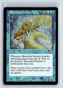 (3x) SHROUDED SERPENT – MTG Magic the Gathering Card – Prophecy – Rare - Picture 1 of 6