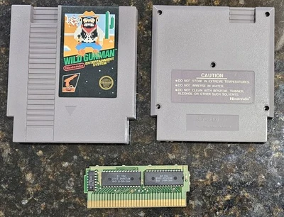 Wild Gunman NES Nintendo Entertainment System 1985 Video Game Cartridge Gun Man - Image 1 of 4
