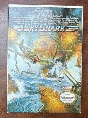 1989 NINTENDO NES TAITO SKY SHARK CIB - Image 1 of 4