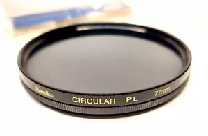 Kenko CIRCULAR PL 77mm Polarizing Filter for camera lens - Picture 1 of 4