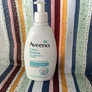AVEENO Calm And RESTORATIVE OAT Repairing SKIN Lotion THERAPY CREAM 12OZ - Picture 1 of 2