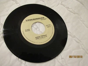 Johnny Tillotson: Jimmy's Girl / Why Do I Love You So / 45 Rpm / NM - Imagen 1 de 2