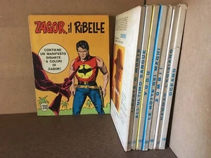 ZAGOR ZENITH GIGANTE 141-148 SEQUENZA COMPLETA L. 200 1^ ED. LOTTO 8 BONELLI - Picture 1 of 7