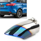 Car Stainless Rear Exhaust Pipe Tail Muffler Tip For Ford Focus 2011-2016 Blue