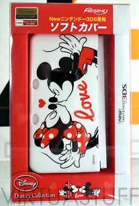 Disney Mickey & Minnie Soft Cover, Nintendo New 3DS, Esclusive Japan Market, new - Picture 1 of 3