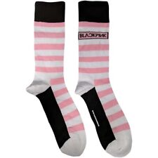 BLACKPINK "STRIPES & LOGO" Socks Unisex US Size 8-12 New With Tags