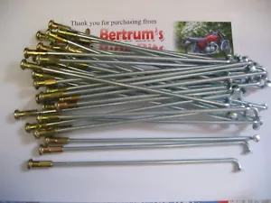 NUOVO SET RAGGI E CAPEZZOLI 10 CALIBRO LUNGHEZZA 165MM SPESSORE 3,4mm - Foto 1 di 1