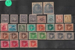 Indien 30 Militär Briefmarken gebraucht & ungebraucht ALLE verschiedenen Marken - Bild 1 von 1
