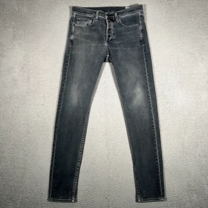 Rag & Bone Pants Mens 34x33 Gray Fit 1 Extra Slim Casual Preppy Logo USA Made - Picture 1 of 14