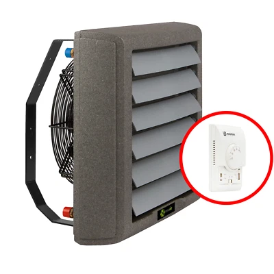 NeoAir EVO 108 Hallenheizung mit 108KW Leistung mit Thermostat & Montage Konsole