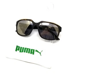 Puma Rectangle Plastic Sunglasses w/ Mirror Lenses Brand New w/ Tags and NM case - Picture 1 of 7