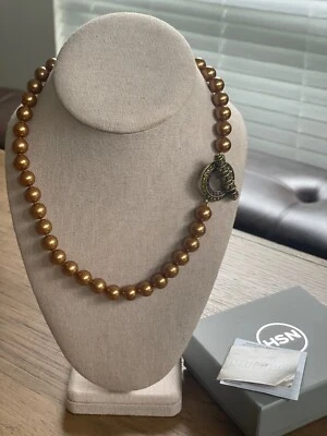 Collar de palanca de cristal con cuentas Heidi Daus nuevo en caja Foto 1 de 4