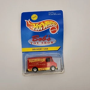 VINTAGE Hot Wheels #13 1995 Bob's Toy Show Delivery Van 1 of 8,000 Limited - Picture 1 of 3