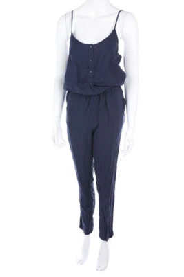 VERO MODA Jumpsuit Träger Gummizug S dunkelblau - Bild 1 von 4