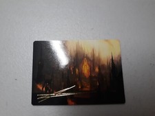 1x Art Series (46/81) Gold Signature - Mishra's Foundry MTG The Brothers' War NM