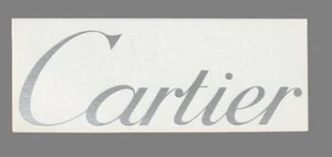 carte publicitaire - advertising card - Cartier recto verso - Foto 1 di 2