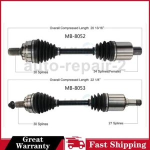 For 2012~2013 Mercedes-Benz S350 TrakMotive Front Left Front Right CV Axle Shaft - Picture 1 of 3