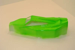 New Custom Painted Green Body for Losi TLR 22X-4 & 22x-4 Elite Buggy - Picture 1 of 1