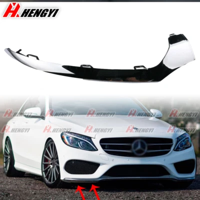 Front Right Bumper Chrome Molding Trim For Mercedes_Benz W205 C300 AMG 2015-2018 - Image 1 of 4