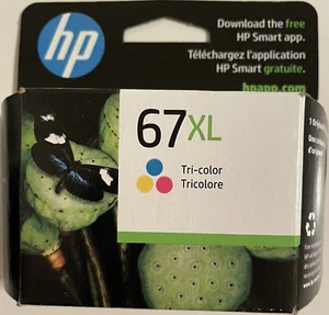 Nuevo cartucho de tinta de color genuino HP 67XL ENVIY Pro 6452, 6455 - Imagen 1 de 3