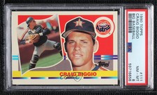 1990 Topps Big Craig Biggio #111 PSA 8 HOF