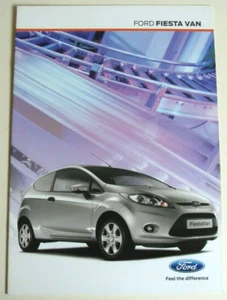 Ford . Fiesta . Ford Fiesta Van . December 2010 Sales Brochure - Picture 1 of 1