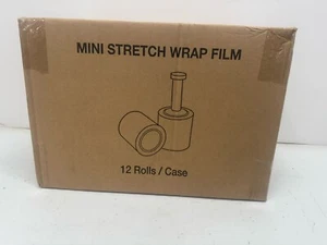 Película de envoltura retráctil de embalaje calibre 5" x 80 1000 pies 12 rollos calibre 80 - Imagen 1 de 16