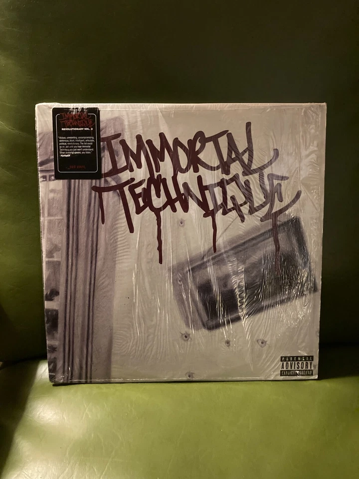 Immortal Technique – Revolutionary Vol. 2 LP Red Vinyl 2014 Viper, In Shrink VG+ - Image 1 of 3
